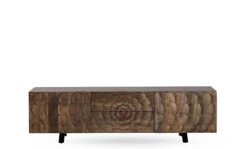Arati - Mueble TV de 180 cm, 2P/2C