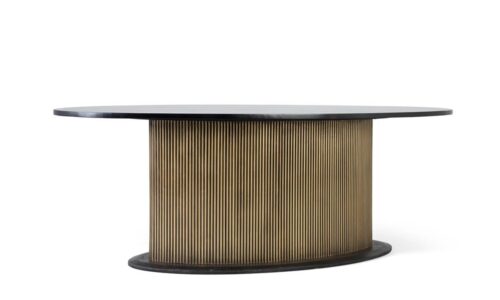 Varg - Mesa de Comedor ovalada de 220 x 110 cm