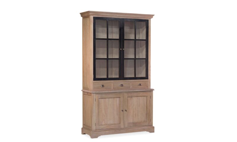 Emmy -  Vitrina de 130 cm, 4P/3C