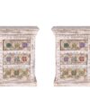 Arika - Mesita de noche de 45 cm, con 3C (Pack 2 uds.)