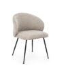 Gesien - Silla tapizado Gris
