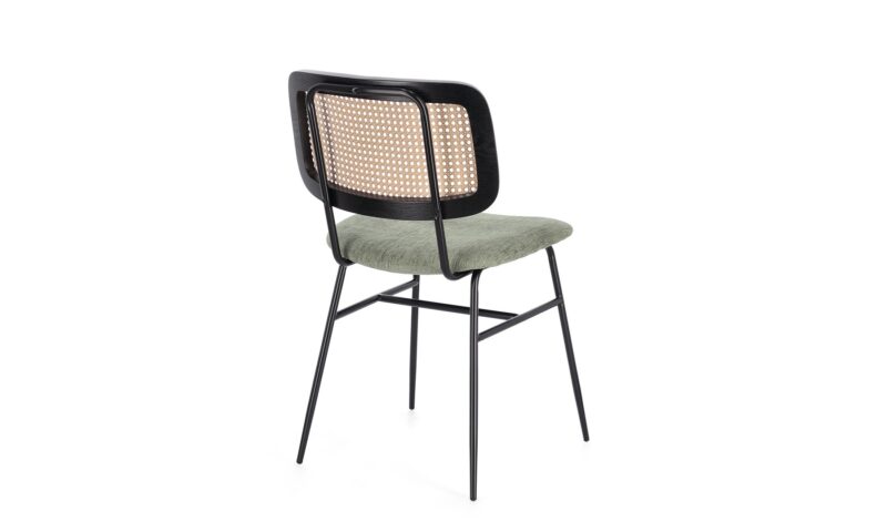 Glenna - Silla tapizado Verde - Imagen 4