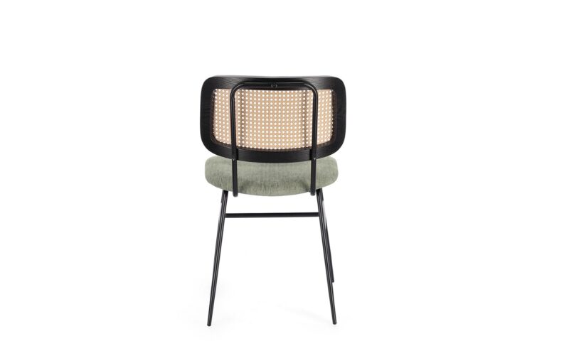 Glenna - Silla tapizado Verde - Imagen 5