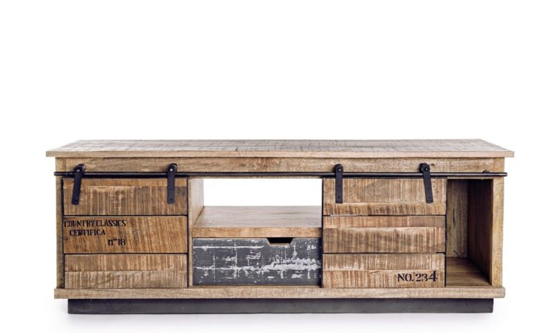 Tudor - Mueble para TV de 130 cm 2P/1C - Imagen 3