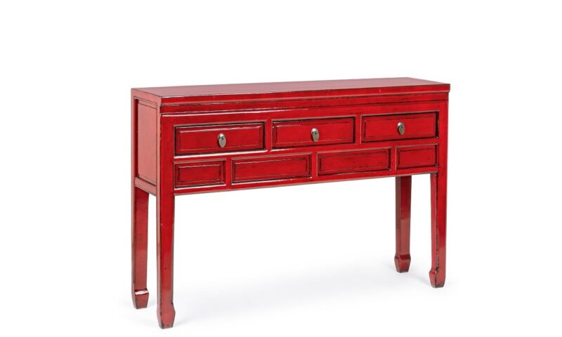 Jinan - Consola de 128 cm 3C Rojo - Imagen 2