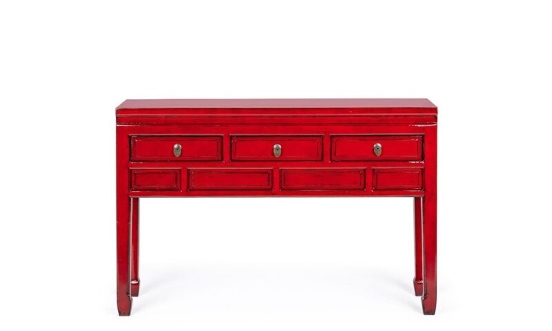 Jinan - Consola de 128 cm 3C Rojo