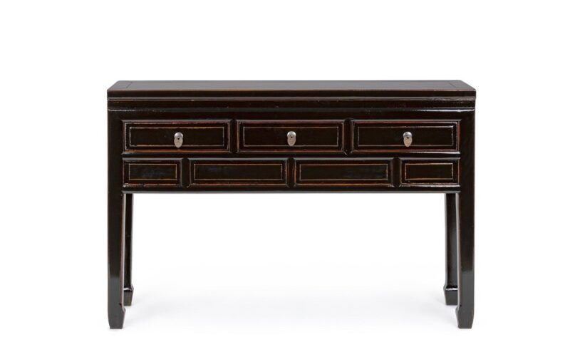 Jinan - Consola de 128 cm 3C Negro