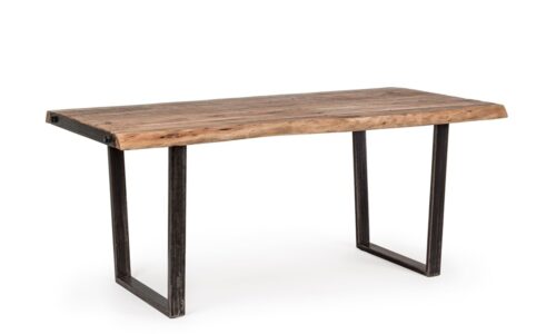 Elmer - Mesa de comedor de 180 x 90 cm