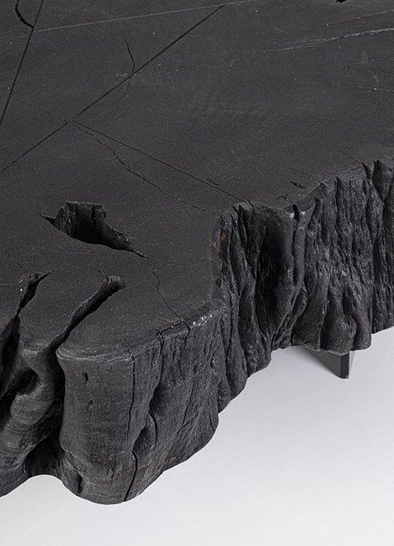 Keval - Mesa de centro de 90 cm - Imagen 6