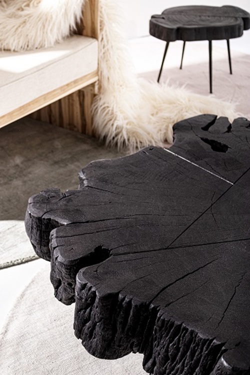 Keval - Mesa de centro de 90 cm - Imagen 5