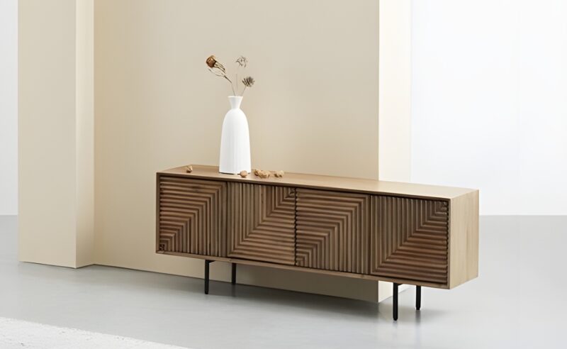 Darsey - Mueble para TV de 140 cm 4P - Imagen 9