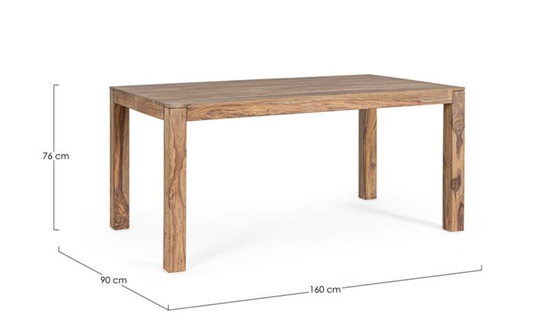 Nartan - Mesa de comedor de 160 cm - Imagen 4