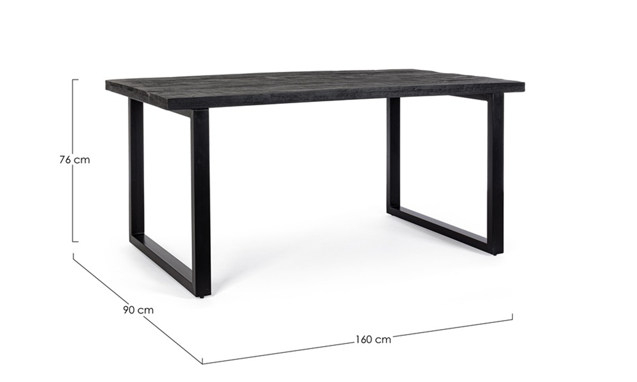 Hastings - Mesa de comedor de 160 X 90 cm - Imagen 3
