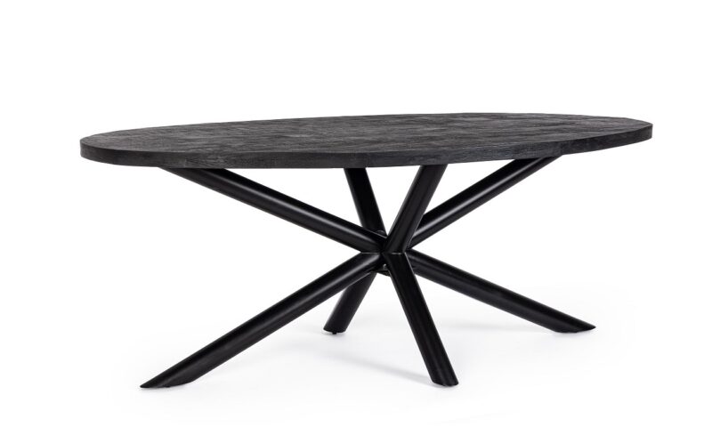 Hastings - Mesa Ovalada de comedor de 200 x 110 cm