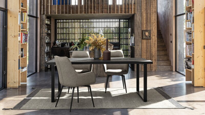 Hastings - Mesa de comedor de 200 x 100 cm - Imagen 6