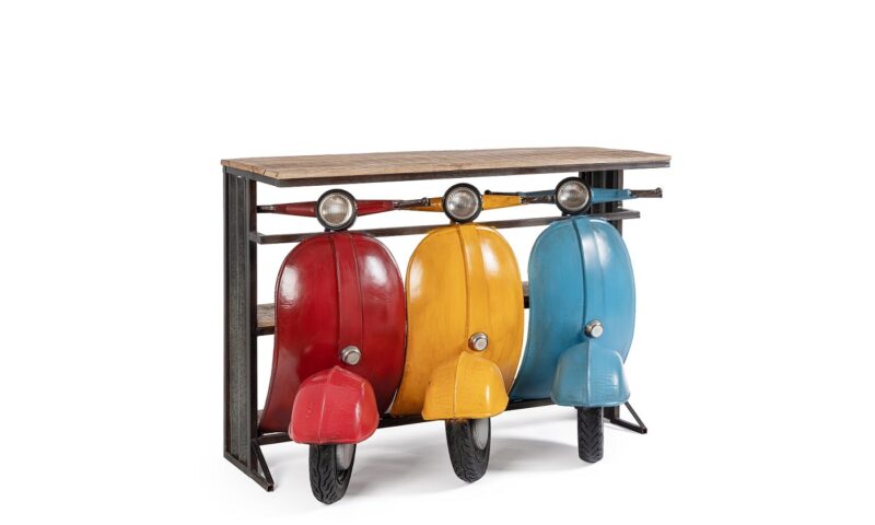 Trio Vespa - Consola/Bar de 143.5 cm - Imagen 2