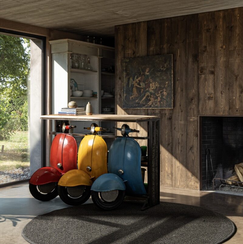 Trio Vespa - Consola/Bar de 143.5 cm - Imagen 11