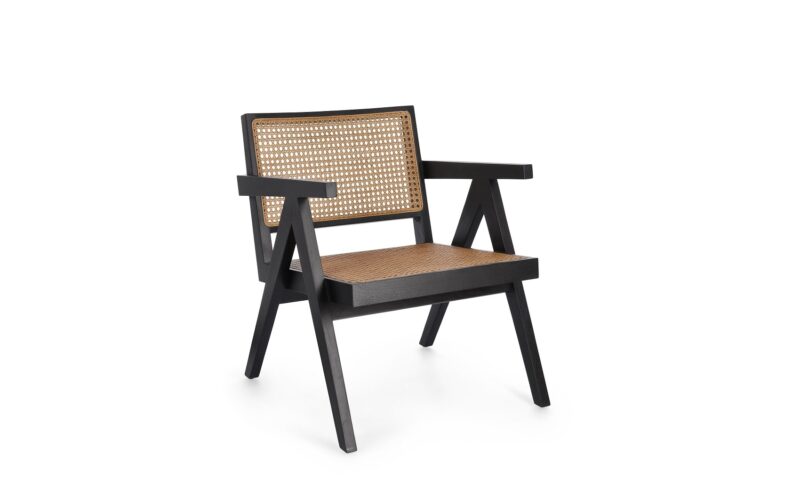 Galia - Sillón Lounge Negro