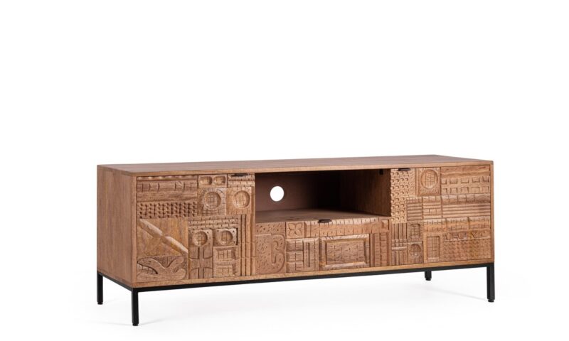 Kindia - Mueble para TV de 140 cm 2P/1C - Imagen 2