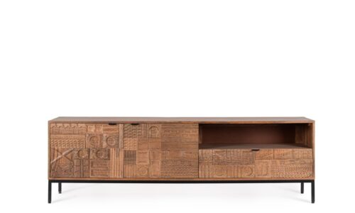 Kindia - Mueble para TV de 180 cm 2P/1C