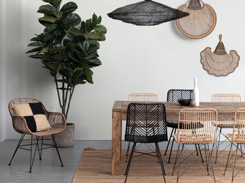 Kaily - Mesa de comedor de 280 x 100 cm - Imagen 8