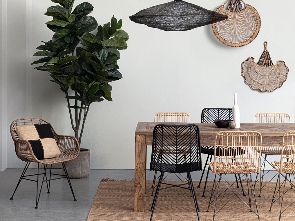 Kaily - Mesa de comedor de 160 x 90 cm - Imagen 11