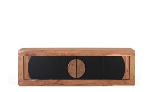 Kesuma - Mueble para TV de 160 cm de 4P