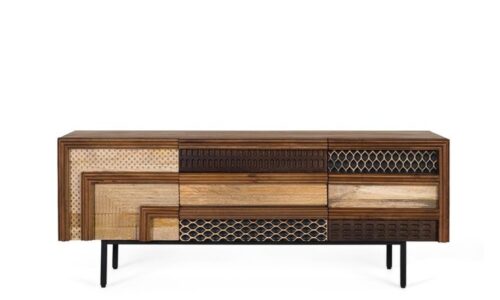Aiko - Mueble TV de 140 cm con 2P/3C