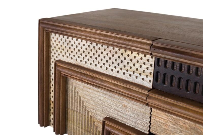 Aiko - Mueble TV de 140 cm con 2P/3C - Imagen 3