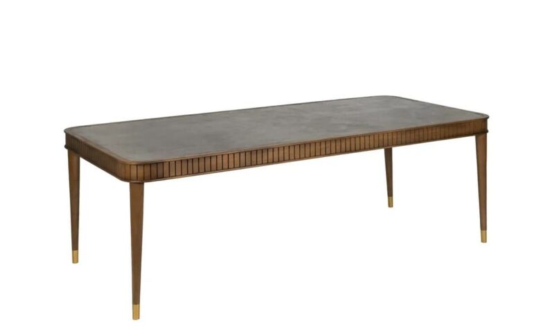 Demi - Mesa de comedor de 220 x 100 cm