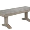 Scrap - Mesa de comedor de 220 x 90 cm