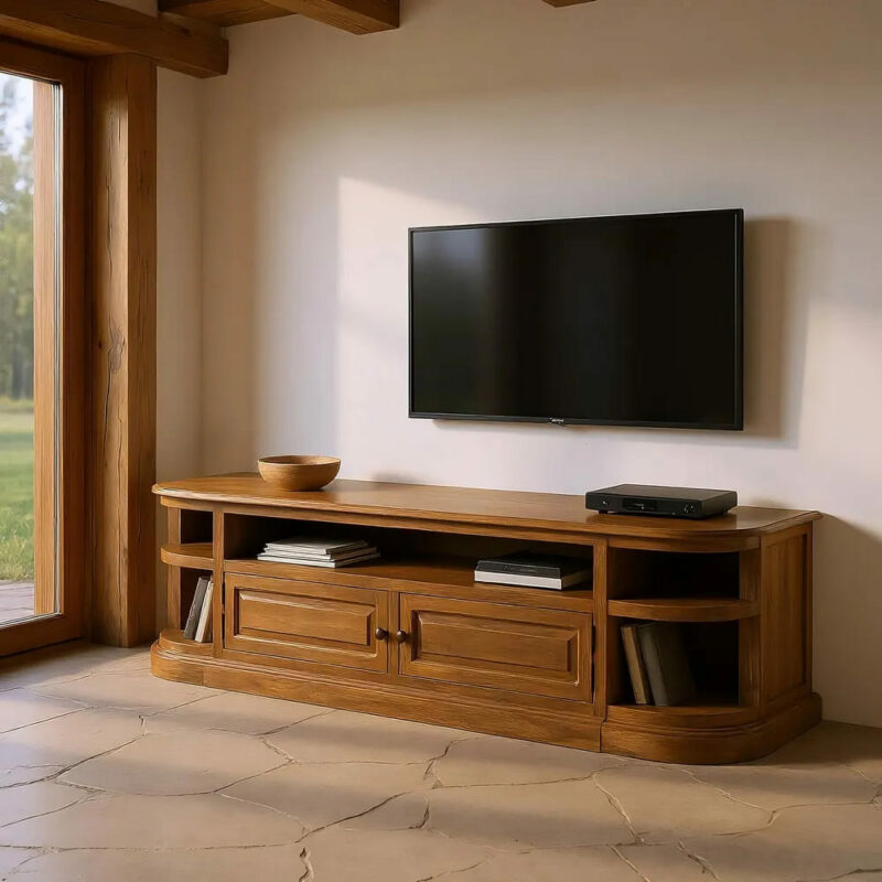 Adasa - Mueble para TV de 198 cm, con 2P - Imagen 4