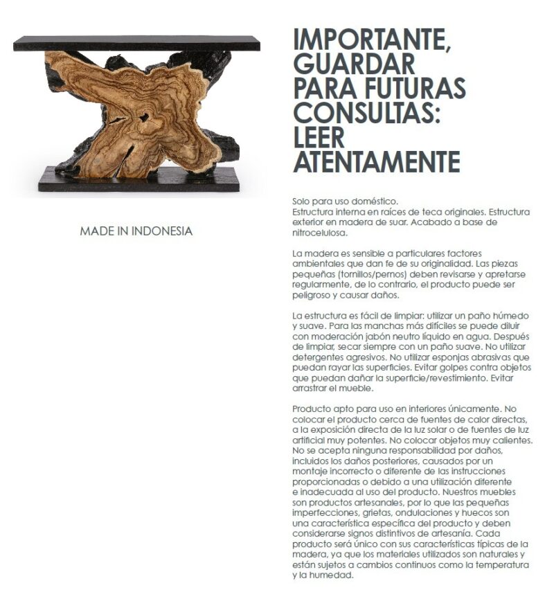 Marwood - Consola de 120 cm - Imagen 7