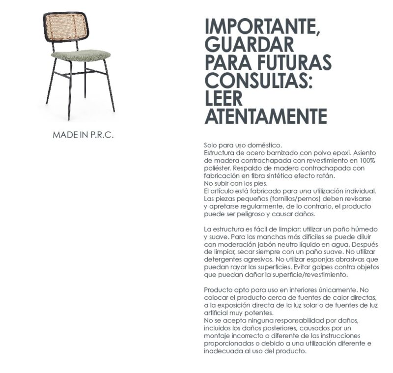 Glenna - Silla tapizado Verde - Imagen 10