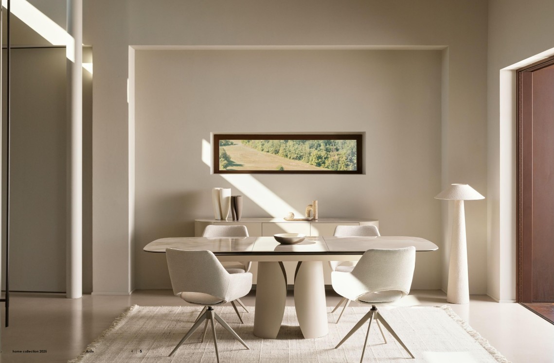 Vivian - Silla de comedor tapizado Crema - Imagen 11