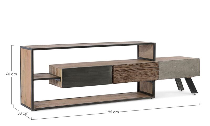 Manchester - Mueble para TV de 195 cm 3C - Imagen 5