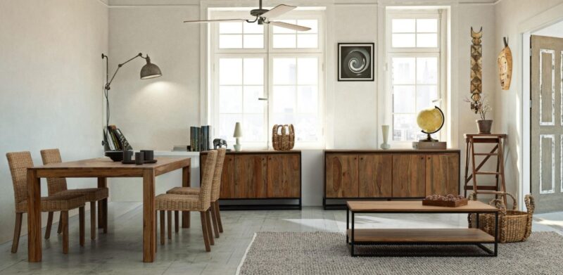 Nartan - Mesa de comedor de 160 cm - Imagen 5