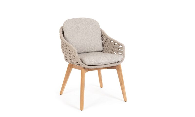 Tamires - Silla, Beige (Pack 2 uds)