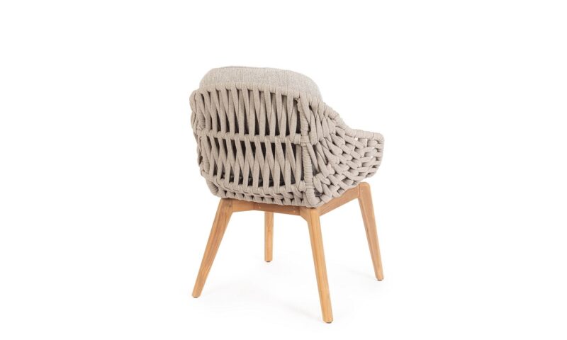 Tamires - Silla, Beige (Pack 2 uds) - Imagen 4