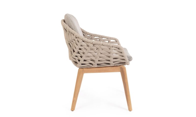 Tamires - Silla, Beige (Pack 2 uds) - Imagen 3