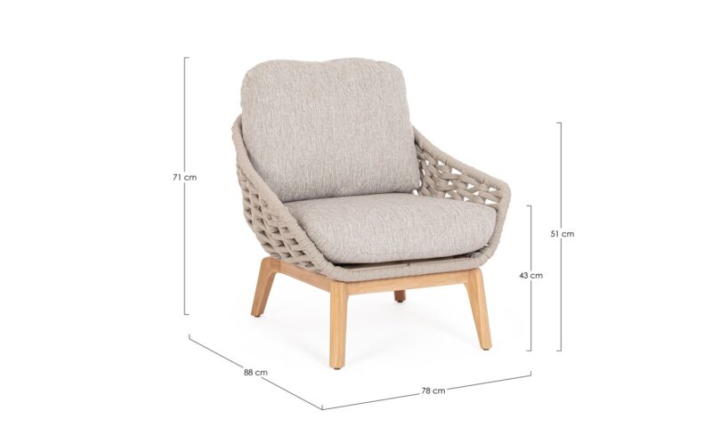 Tamires - Conjunto para exterior, Beige - Imagen 15