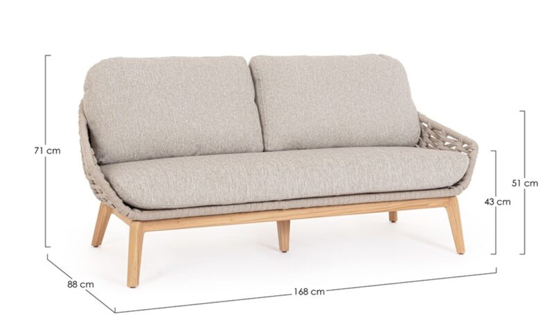 Tamires - Conjunto para exterior, Beige - Imagen 14