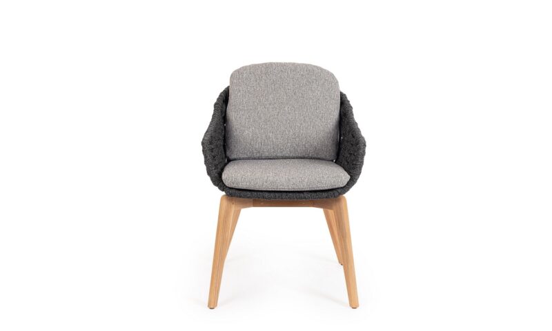 Tamires - Silla, Antracita (Pack 2 uds) - Imagen 2