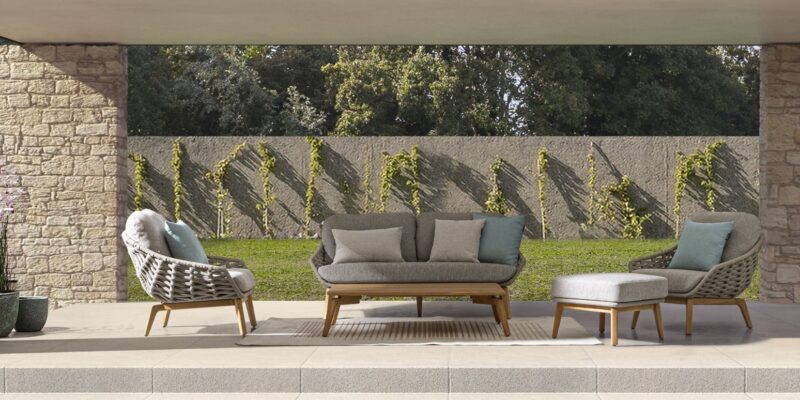 Tamires - Conjunto para exterior, Beige - Imagen 2
