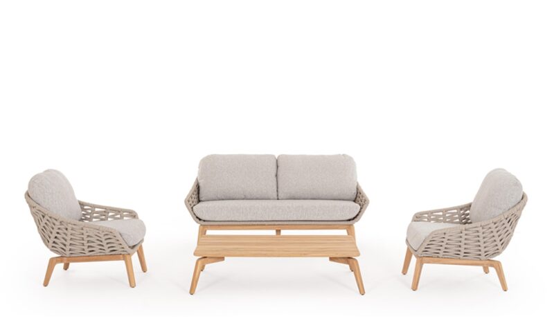 Tamires - Conjunto para exterior, Beige