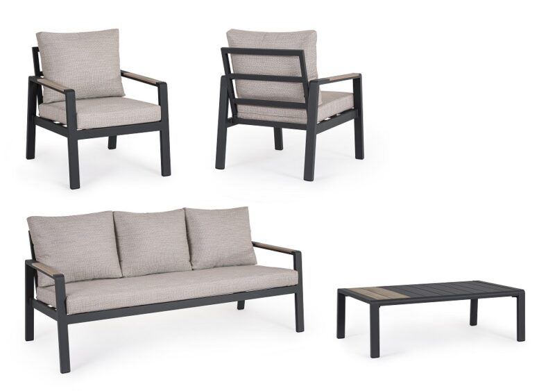 Elna - Conjunto para exterior, Antracita - Imagen 4