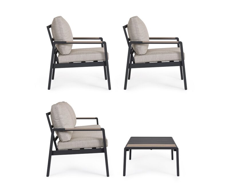 Elna - Conjunto para exterior, Antracita - Imagen 5