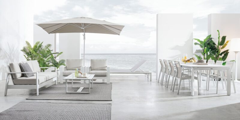 Baltic - Conjunto para exterior, Blanco - Imagen 13