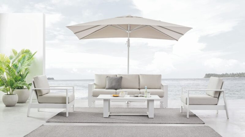 Baltic - Conjunto para exterior, Blanco - Imagen 12