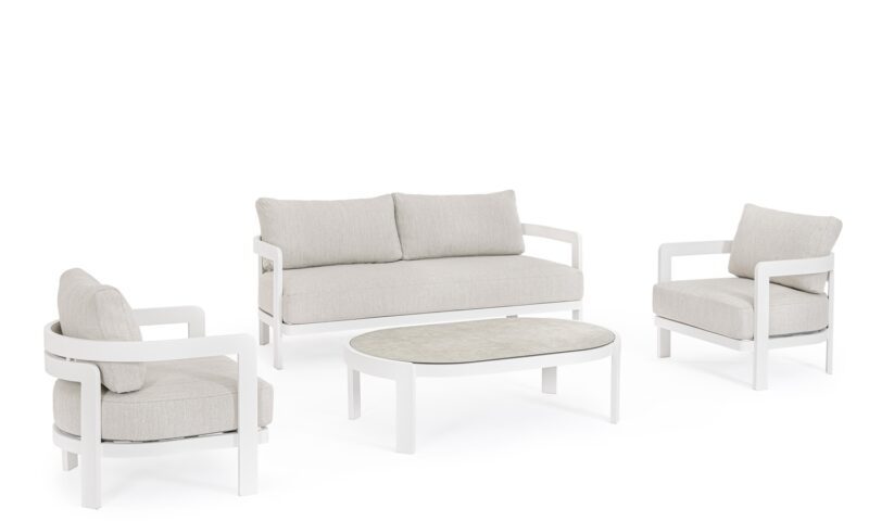 Presley - Conjunto para exterior, Blanco - Imagen 2
